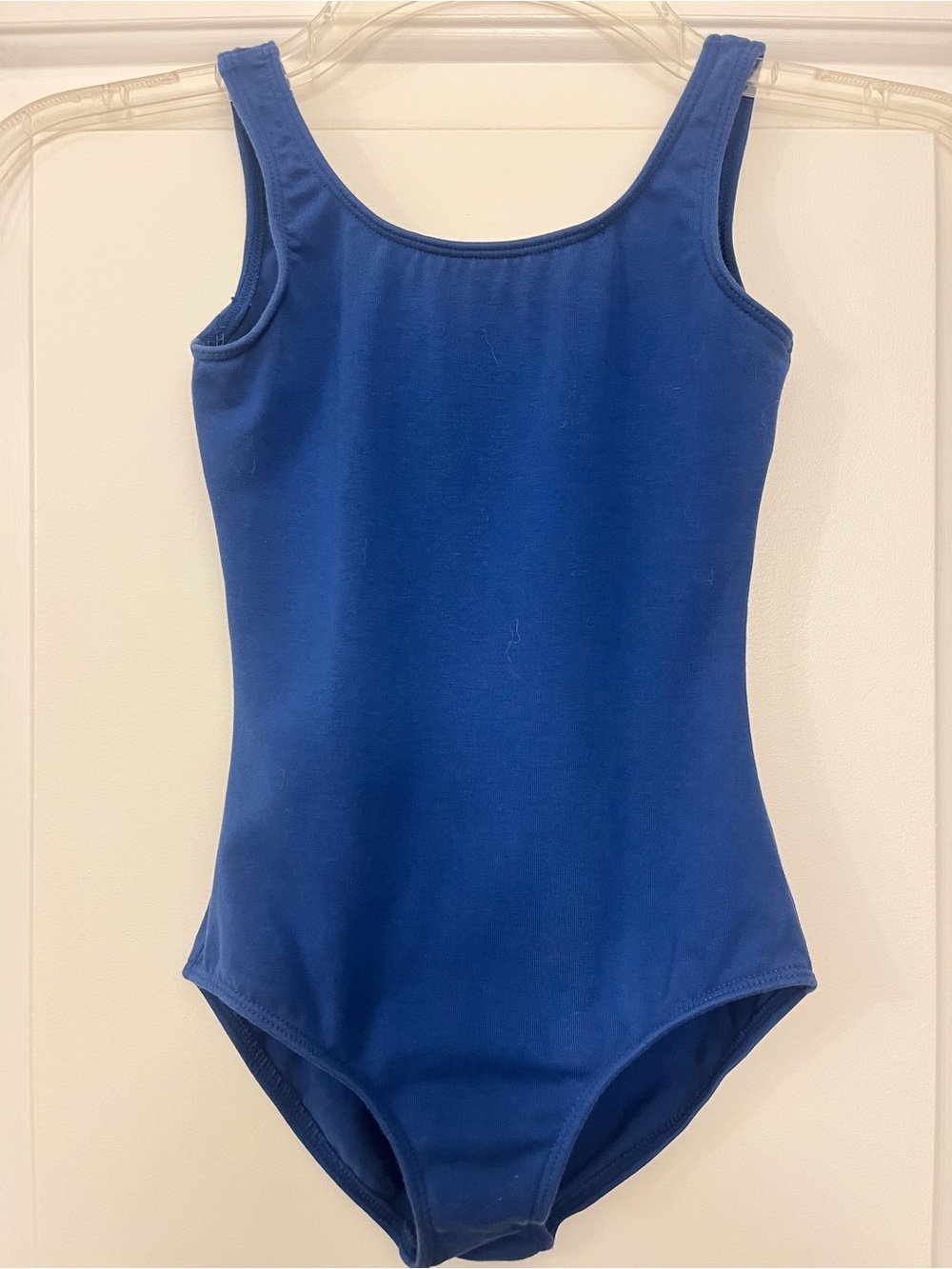 Bloch Royal Blue Girls Ballet Tank Leotard Size Small 4-6